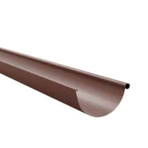BILKA MAT Dakgoot | 150mm | 2 m | RAL 8017 Chocoladebruin | Tweezijdig mat gecoat