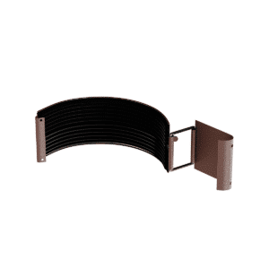 BILKA MAT Gootverbinding | 125mm | RAL 8017 Chocoladebruin | Tweezijdig mat gecoat