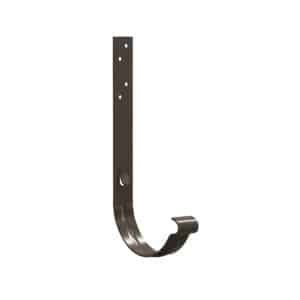 BILKA GLOSSY Goothaak 210mm | 125mm | RAL 8019 Grijsbruin | Tweezijdig glossy gecoat
