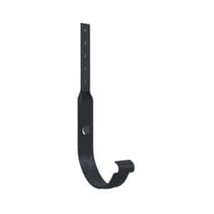 BILKA GLOSSY Goothaak gedraaid | 150mm | RAL 7016 Antracietgrijs | Tweezijdig glossy gecoat