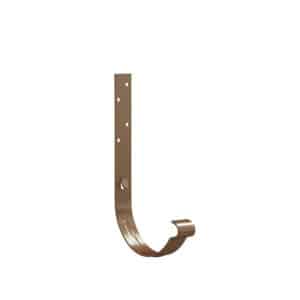BILKA GLOSSY Goothaak 160mm | 125mm | RAL 8003 Kleibruin | Tweezijdig glossy gecoat