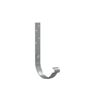 BILKA GLOSSY Goothaak 160mm | 125mm | RAL 9006 Zilverkleur | Tweezijdig glossy gecoat