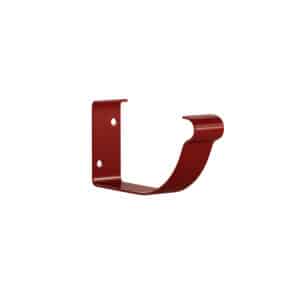 BILKA GLOSSY Goothaak combi | 125mm | RAL 3009 Roestrood | Tweezijdig glossy gecoat