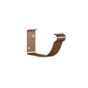 BILKA GLOSSY Goothaak combi | 125mm | RAL 8003 Kleibruin | Tweezijdig glossy gecoat