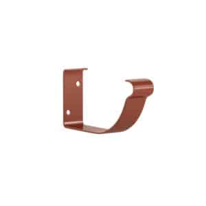 BILKA GLOSSY Goothaak combi | 125mm | RAL 8004 Koperbruin | Tweezijdig glossy gecoat