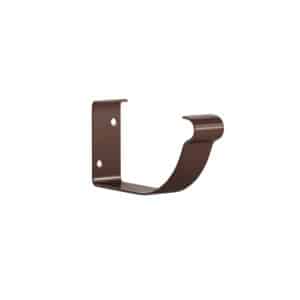 BILKA GLOSSY Goothaak combi | 125mm | RAL 8017 Chocoladebruin | Tweezijdig glossy gecoat