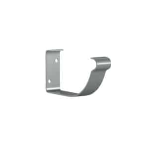 BILKA GLOSSY Goothaak combi | 125mm | RAL 9006 Zilverkleur | Tweezijdig glossy gecoat