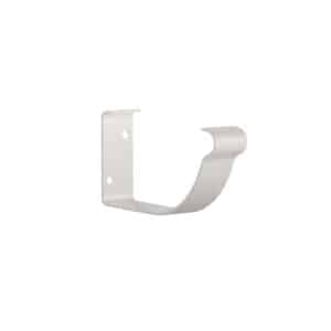 BILKA GLOSSY Goothaak combi | 125mm | RAL 9010 Wit | Tweezijdig glossy gecoat