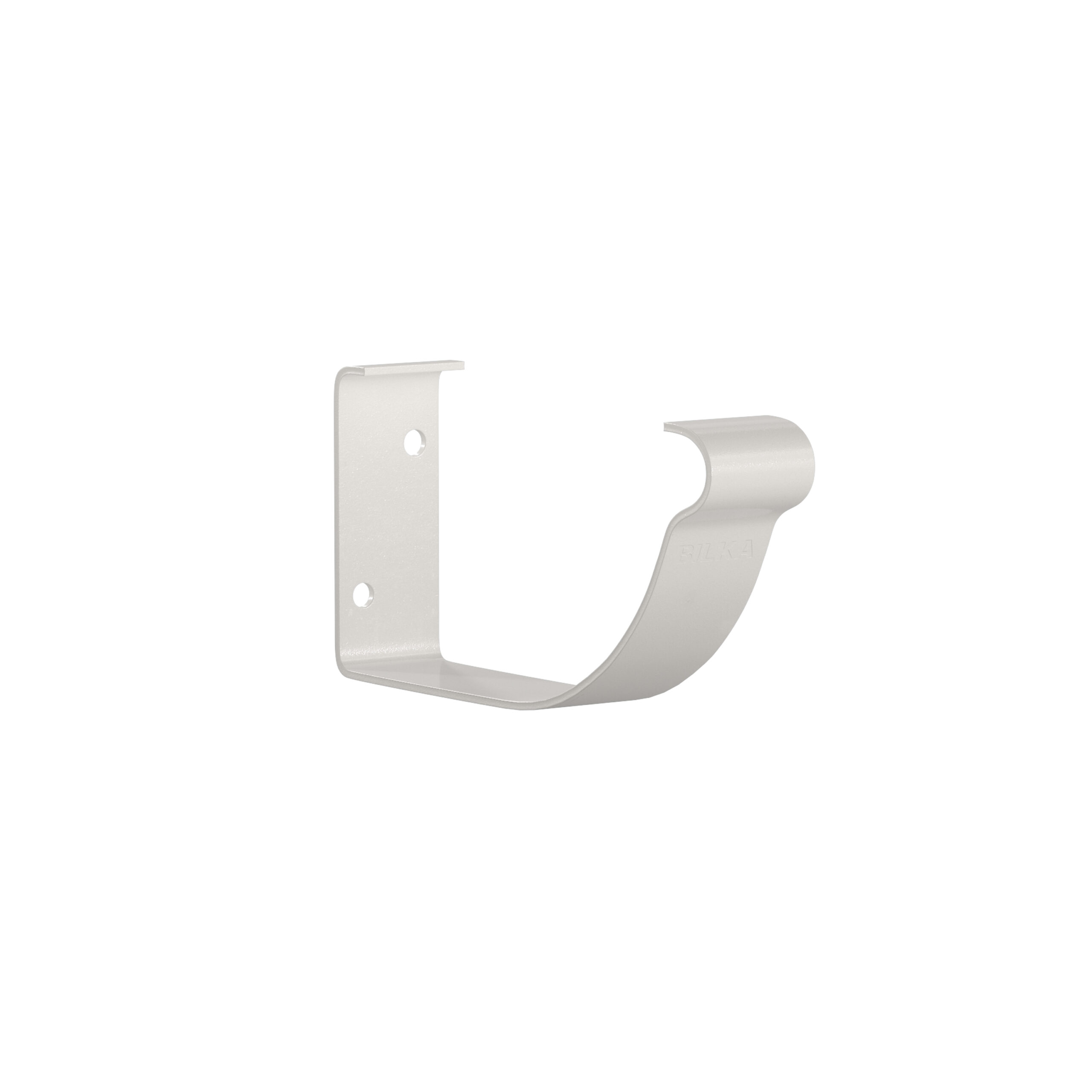 BILKA GLOSSY Goothaak combi | 150mm | RAL 9010 Wit | Tweezijdig glossy gecoat