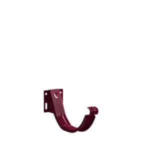 BILKA GLOSSY Goothaak verstelbaar | 125mm | RAL 3005 Wijnrood | Tweezijdig glossy gecoat