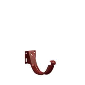 BILKA GLOSSY Goothaak verstelbaar | 125mm | RAL 3009 Roestrood | Tweezijdig glossy gecoat