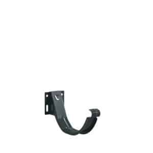 BILKA GLOSSY Goothaak verstelbaar | 125mm | RAL 7011 Grijs | Tweezijdig glossy gecoat