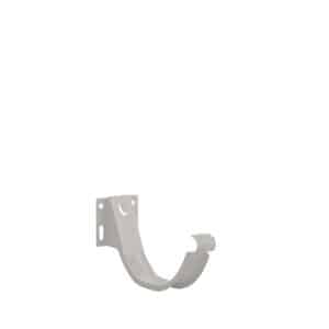 BILKA GLOSSY Goothaak verstelbaar | 125mm | RAL 9010 Wit | Tweezijdig glossy gecoat