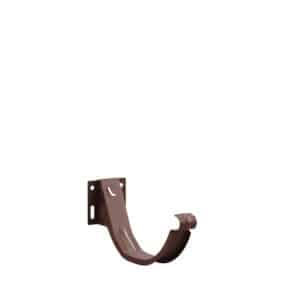 BILKA MAT Goothaak verstelbaar | 125mm | RAL 8017 Chocoladebruin | Tweezijdig mat gecoat