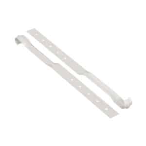 BILKA GLOSSY Gootflens | 125mm | RAL 9010 Wit | Tweezijdig glossy gecoat
