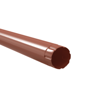 BILKA GLOSSY Regenpijp | 100mm | 3 m | RAL 8004 Koperbruin | Tweezijdig glossy gecoat