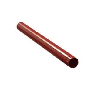 BILKA GLOSSY Verlengstuk regenpijp | 100mm | 1 m | RAL 3009 Roestrood | Tweezijdig glossy gecoat