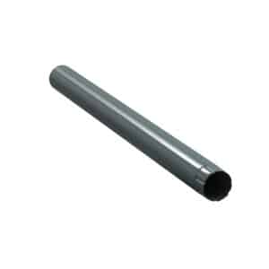 BILKA GLOSSY Verlengstuk regenpijp | 100mm | 1 m | RAL 7011 Grijs | Tweezijdig glossy gecoat