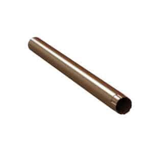 BILKA GLOSSY Verlengstuk regenpijp | 100mm | 1 m | RAL 8003 Kleibruin | Tweezijdig glossy gecoat