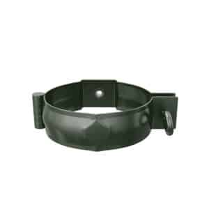 BILKA GLOSSY Pijpklem | 100mm | RAL 6020 Chroomgroen | Tweezijdig glossy gecoat