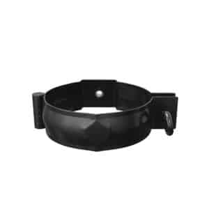 BILKA GLOSSY Pijpklem | 100mm | RAL 9005 Zwart | Tweezijdig glossy gecoat