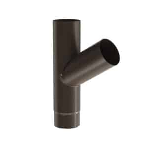 BILKA GLOSSY Aftakking | 90mm | RAL 8019 Grijsbruin | Tweezijdig glossy gecoat