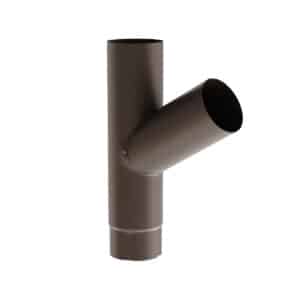 BILKA MAT Aftakking | 90mm | RAL 8019 Grijsbruin | Tweezijdig mat gecoat