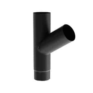 BILKA MAT Aftakking | 90mm | RAL 9005 Matzwart | Tweezijdig mat gecoat