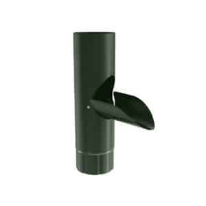 BILKA GLOSSY Aftappunt | 100mm | RAL 6020 Chroomgroen | Tweezijdig glossy gecoat