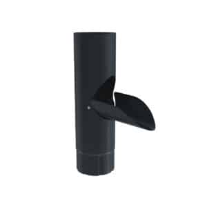 BILKA GLOSSY Aftappunt | 100mm | RAL 7016 Antracietgrijs | Tweezijdig glossy gecoat
