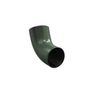 BILKA GLOSSY Regenpijp uitloop | 100mm | RAL 6020 Chroomgroen | Tweezijdig glossy gecoat
