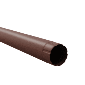 BILKA MAT Regenpijp | 100mm | 3 m | RAL 8017 Chocoladebruin | Tweezijdig mat gecoat