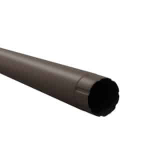 BILKA MAT Regenpijp | 100mm | 3 m | RAL 8019 Grijsbruin | Tweezijdig mat gecoat