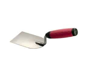 Stukadoorsbandtroffel RVS 2K-softgrip 80mm