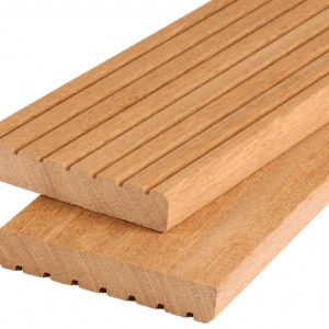 Hardhout gesch. vlonderplank Bankirai o.g. 28x145mm