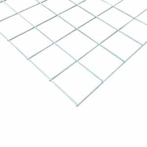 Bouwstaalmat verzinkt Maas 100x100mm (1,2×2,1m) 3mm dik